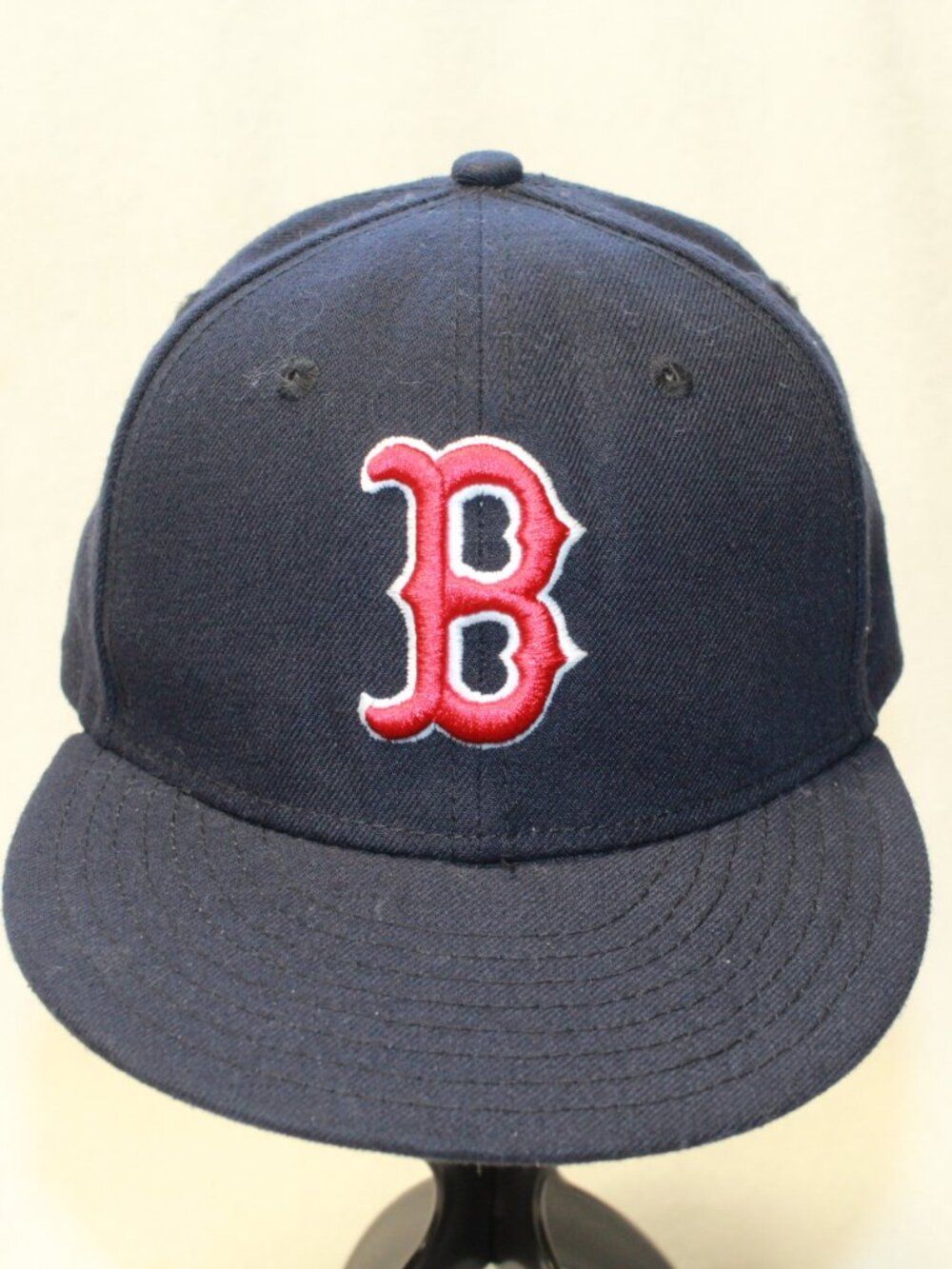 New Era 59Fifty Size 6 5/8 Blue Embroidered Boston Red Sox On-Field Fitted Cap